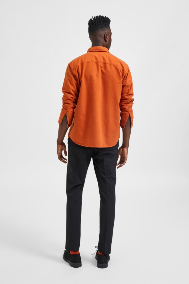 HEMD 16086545 SLHLOOSEROLF LS BOMBAY BRO