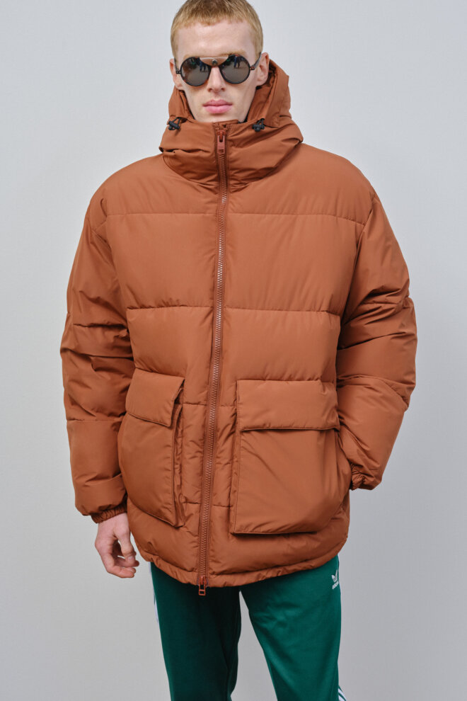 JACKE RAWDON PUFFER JACKET BISQUIT