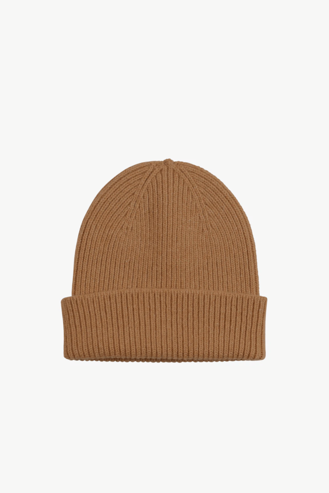 MÜTZE MERINO WOOL BEANIE SAHARA CAMEL