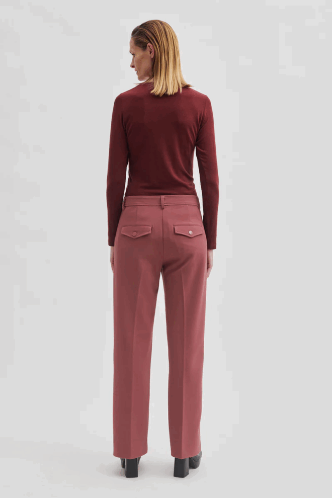 HOSE AFFAIR TROUSERS BURNT RUSSET