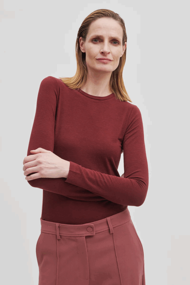 HOSE AFFAIR TROUSERS BURNT RUSSET