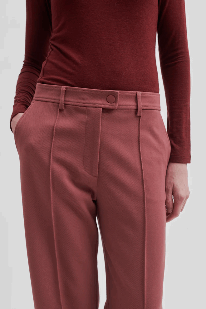 HOSE AFFAIR TROUSERS BURNT RUSSET