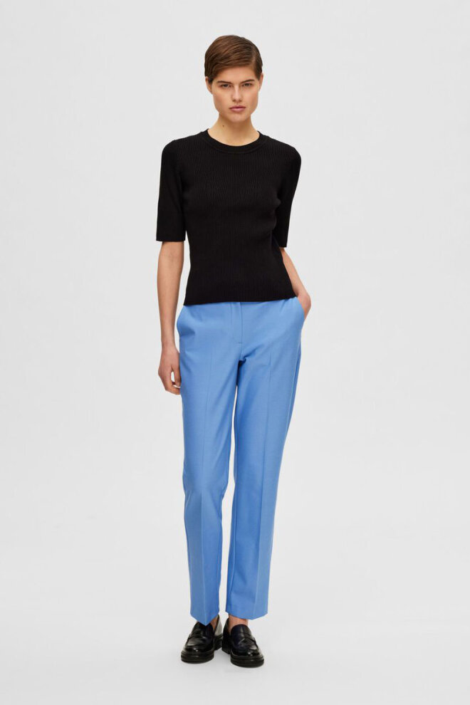 PULLOVER 16088431 SLFMALA BLACK