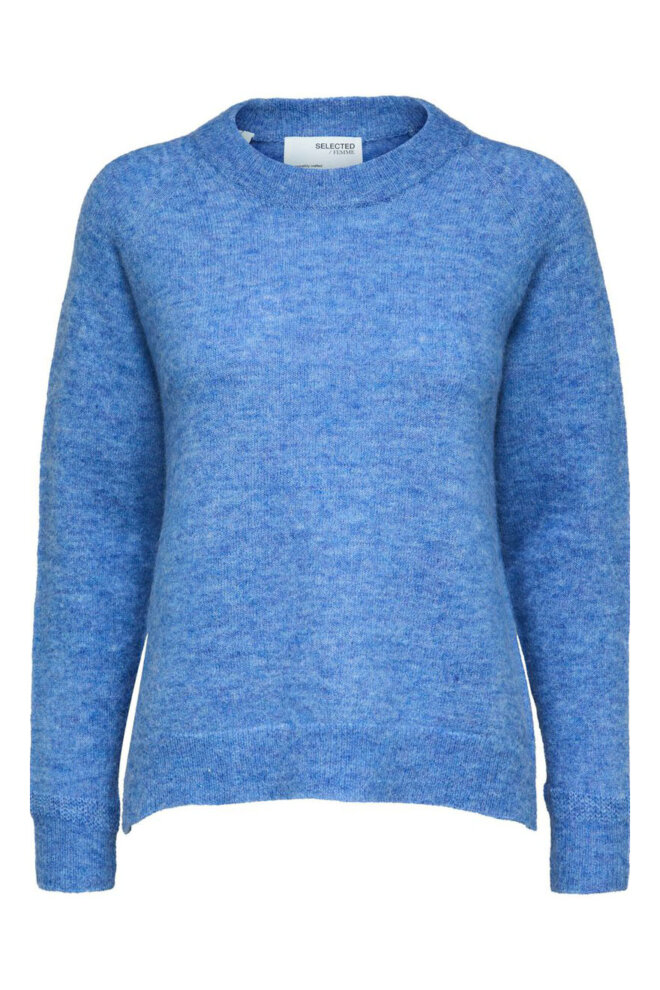 PULLOVER 16074482 SLFLULU LS KNIT ULTRAMARIN
