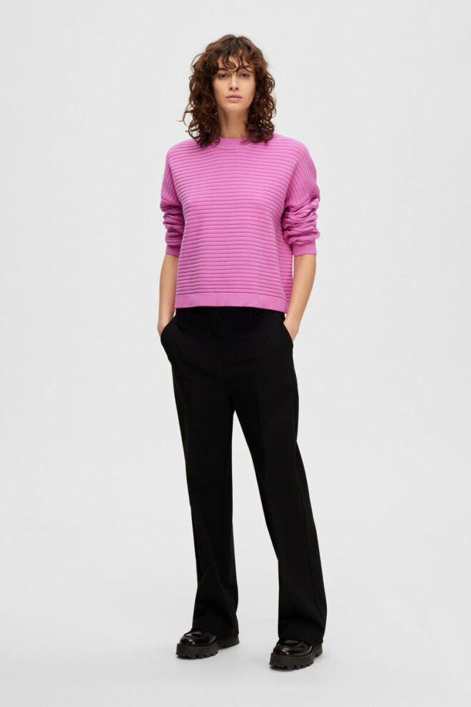 PULLOVER 16088685 SLFLAURINA LS KNIT CYCLAME