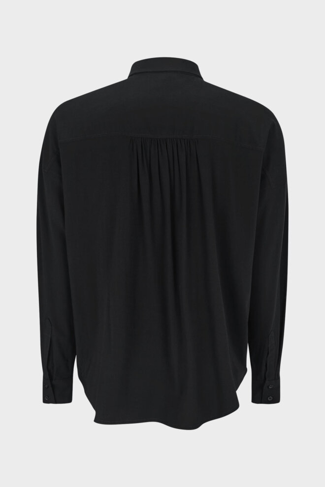 BLUSE SRFREEDOM WIDE SHIRT BLACK