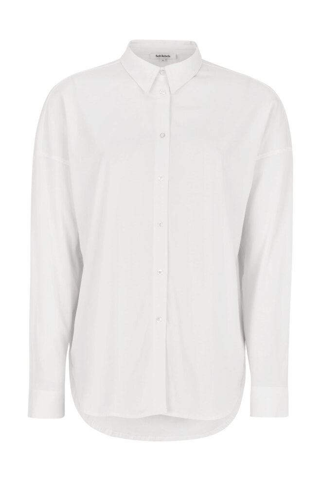 BLUSE SRFREEDOM WIDE SHIRT SNOW WHITE