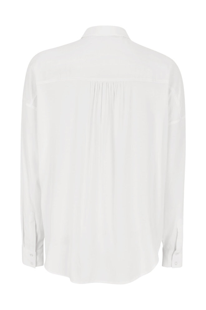 BLUSE SRFREEDOM WIDE SHIRT SNOW WHITE