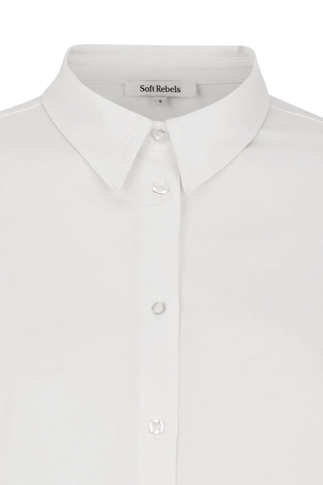 BLUSE SRFREEDOM WIDE SHIRT SNOW WHITE