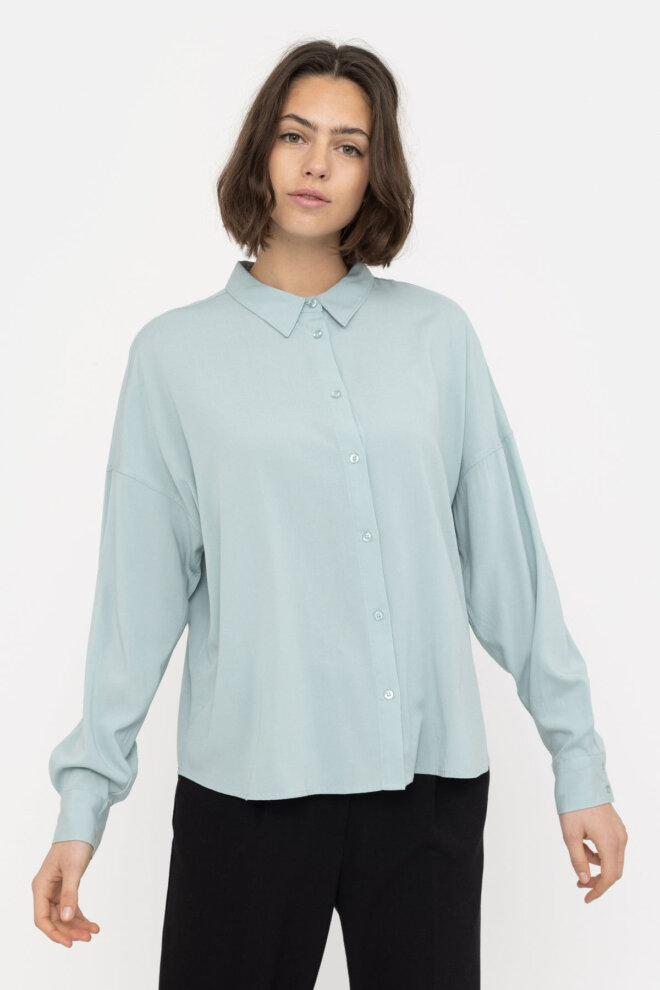 BLUSE SRFREEDOM WIDE SHIRT GRAY MIST