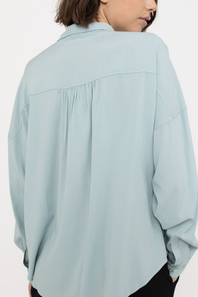 BLUSE SRFREEDOM WIDE SHIRT GRAY MIST