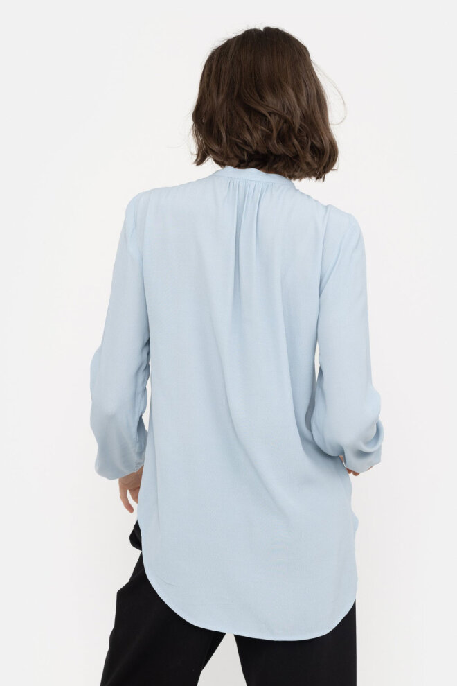 BLUSE SRANNA SHIRT CASHMERE BLUE