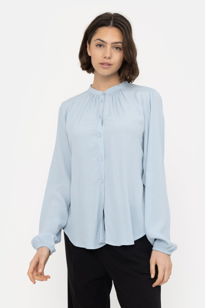 BLUSE SRANNA SHIRT CASHMERE BLUE
