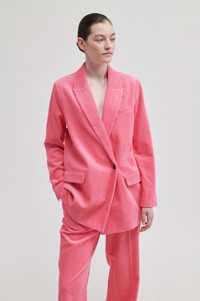 BLAZER CORDIE BLAZER CAMELLIA ROSE
