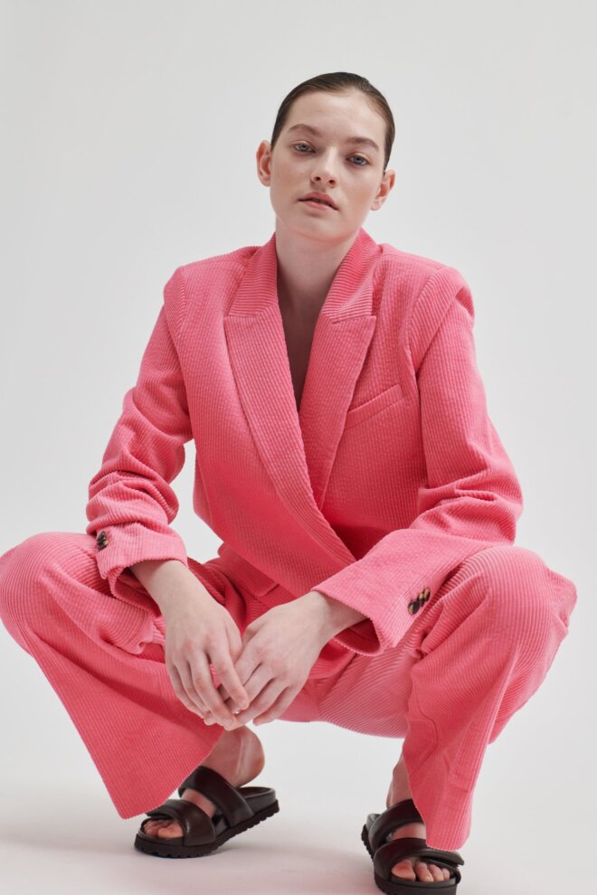 BLAZER CORDIE BLAZER CAMELLIA ROSE