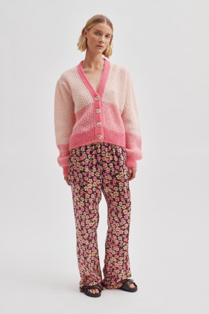 WESTE SEBASTIA KNIT CARDIGAN QUARTZ PINK