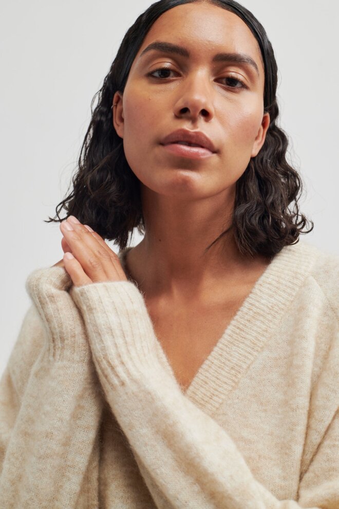 WESTE BROOK KNIT BOXY CARDIGAN BRAZILIAN