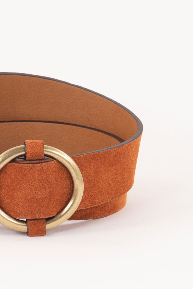 GÜRTEL TISAO SU ROUND BUCKLE BOMBAY