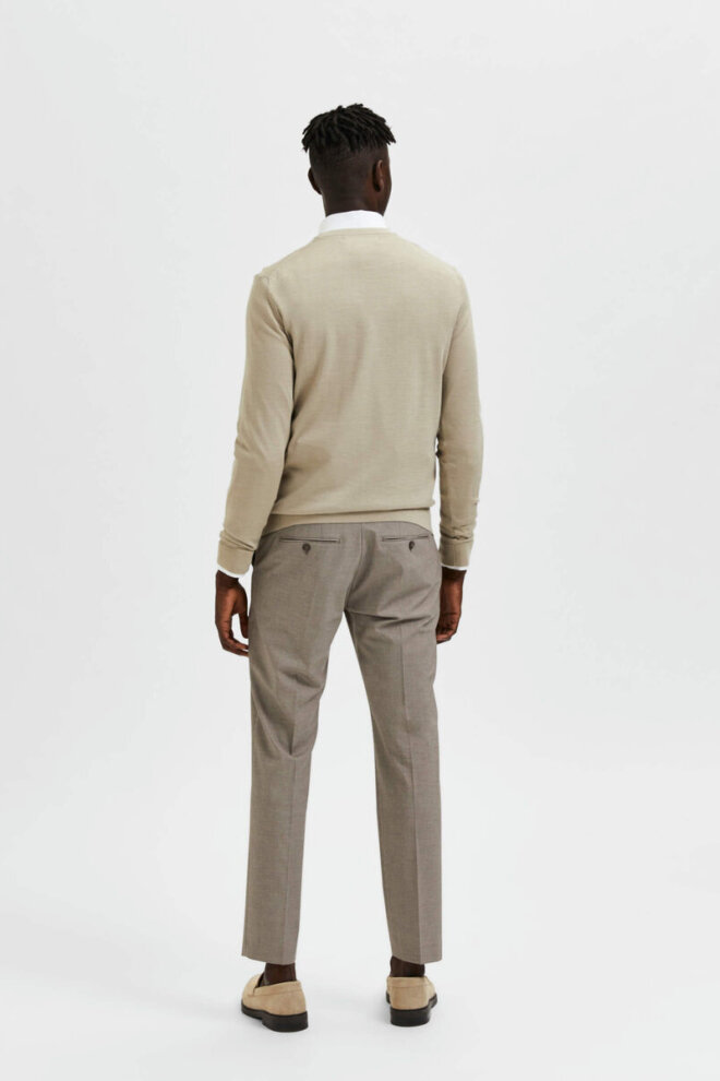 PULLOVER 16079772 SLHTOWN PURE CASHMERE