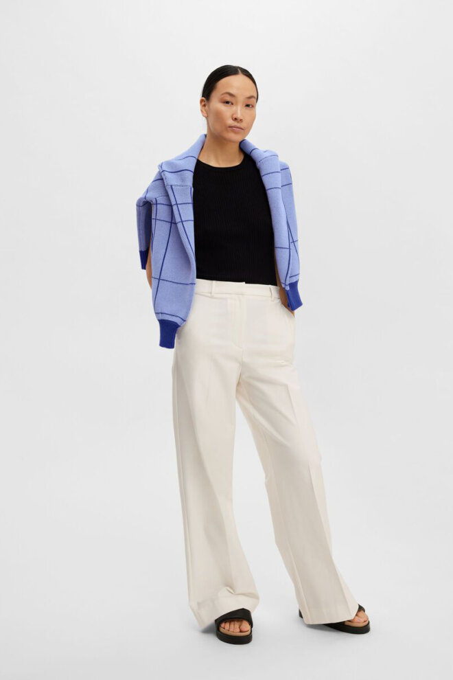 SHIRT 16089110 SLFLYDIA SLO-NECK BLACK