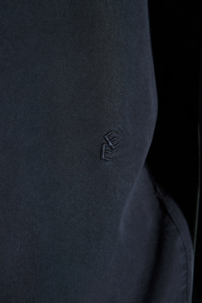 HEMD OSSIAN TENCEL DARK NAVY