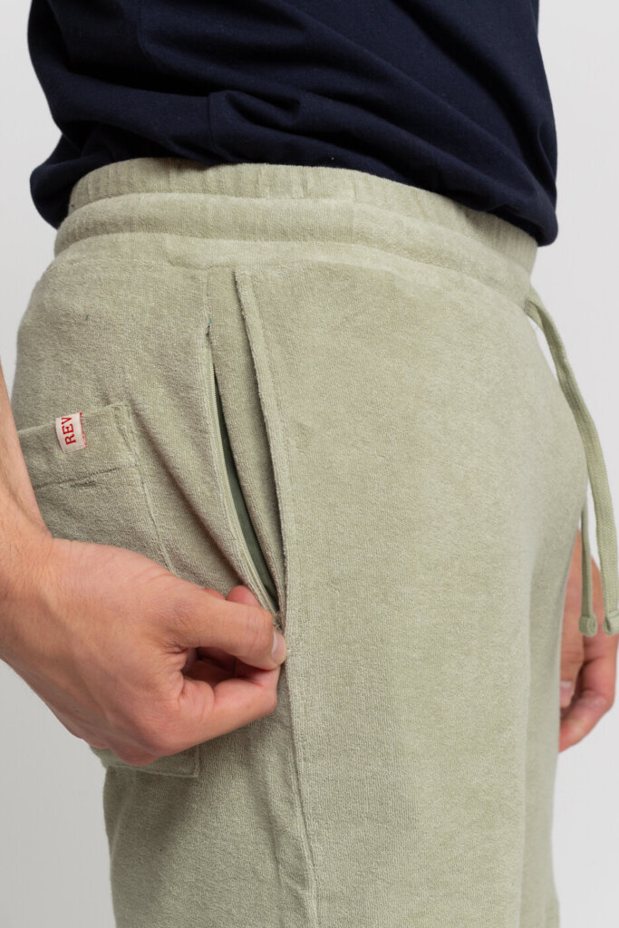 SHORT 4039 TERRY SIORTS LIGHTGREEN