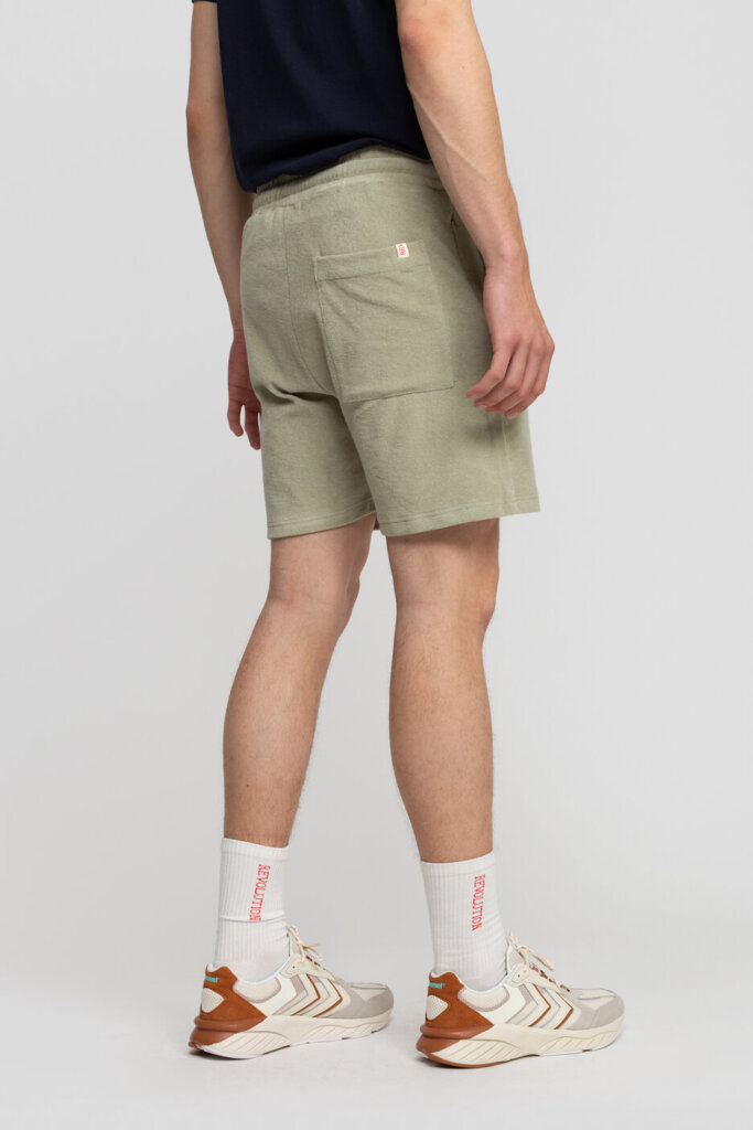 SHORT 4039 TERRY SIORTS LIGHTGREEN