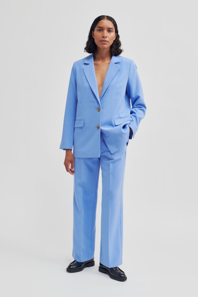 BLAZER LEVIEN CLASSIC BLAZER CORNFLOWER
