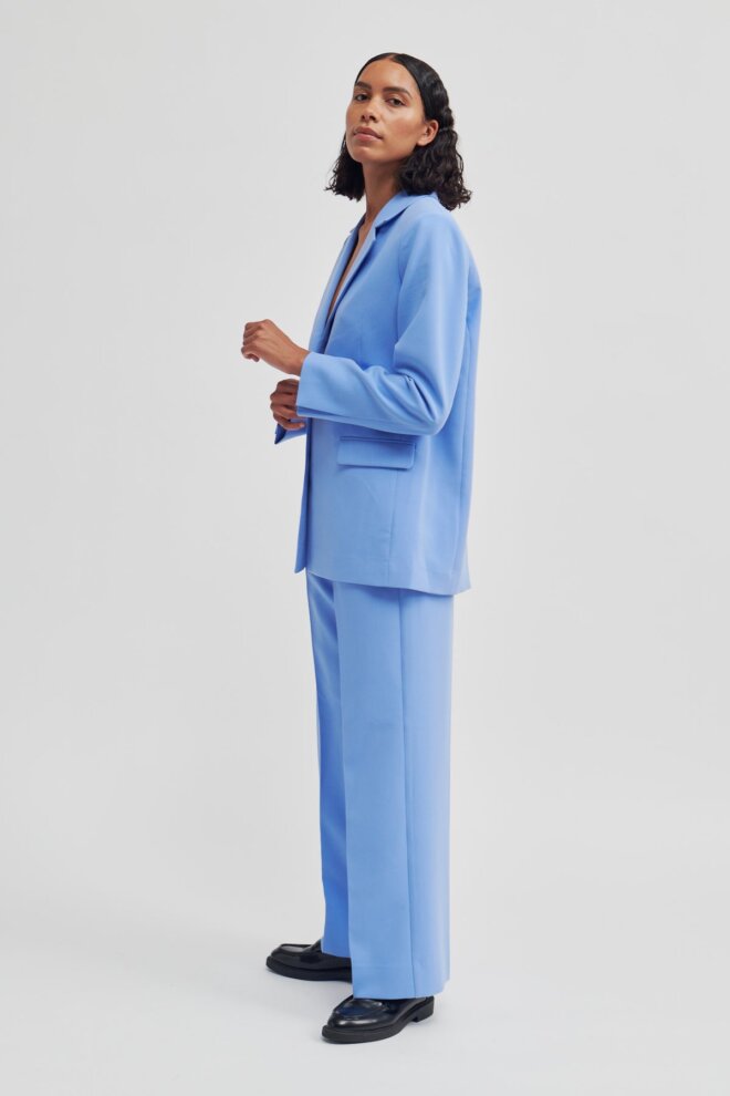 BLAZER LEVIEN CLASSIC BLAZER CORNFLOWER