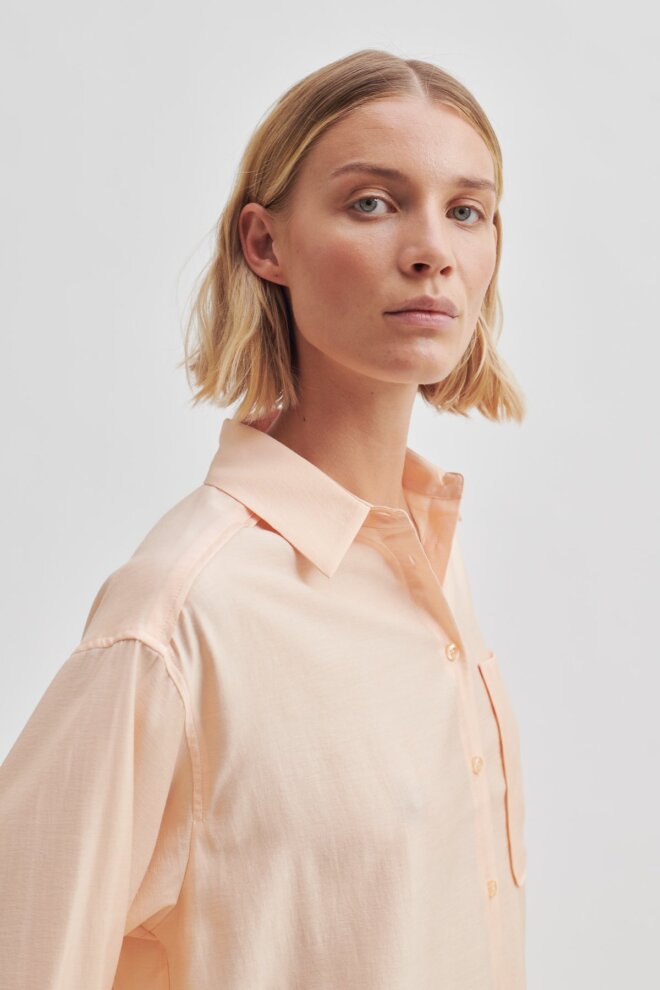 BLUSE MASMANN SHIRT BLEACHED APRICOT