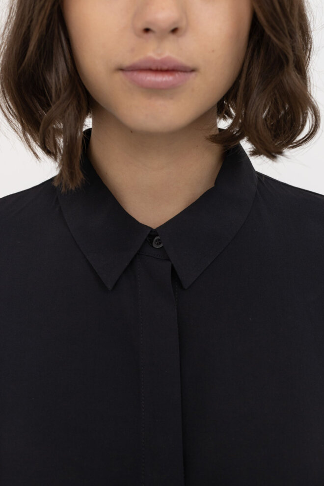 BLUSE SRFREEDOM SS SHIRT BLACK