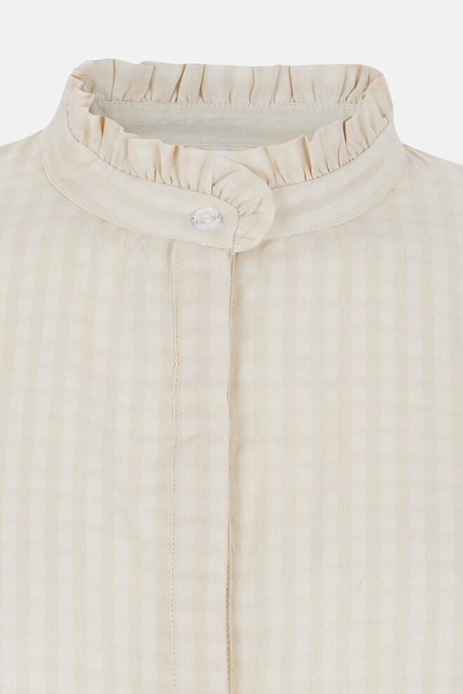 BLUSE SRFIE BLOUSE WHITECAP GRAY