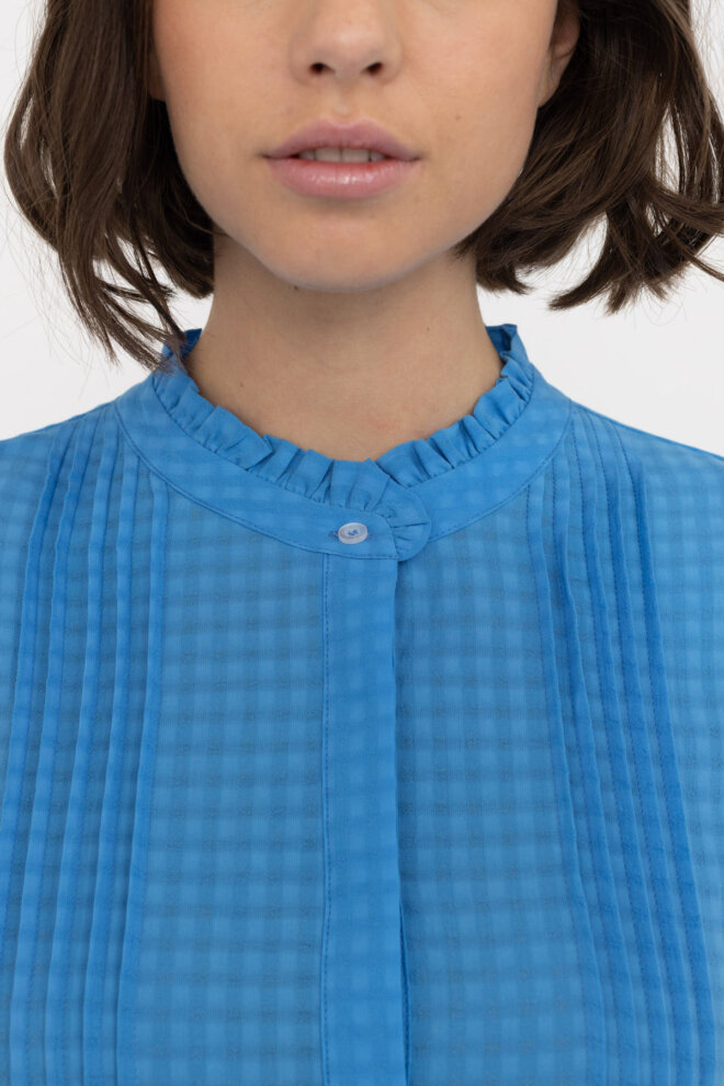 KLEID SRFIE GAYA DRESS AZURE BLUE