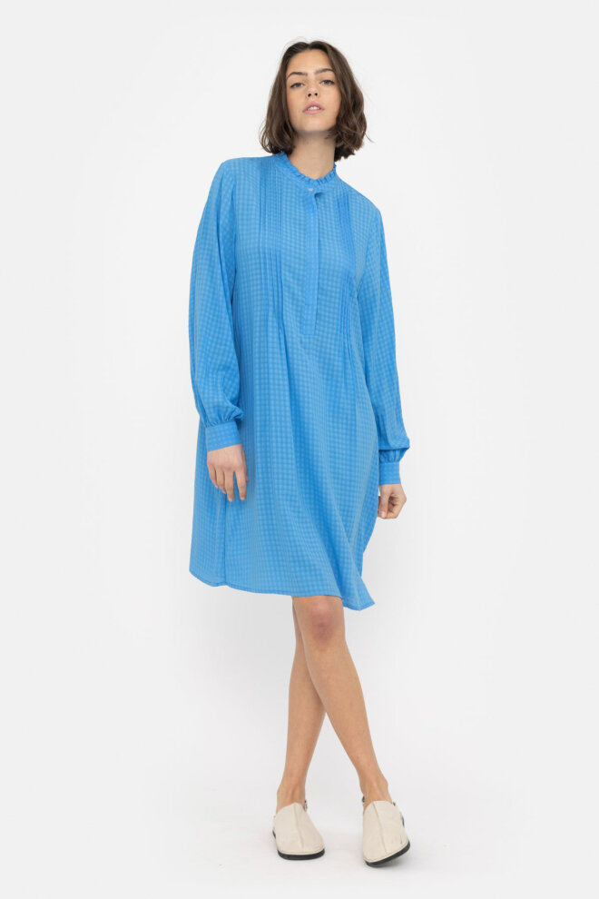 KLEID SRFIE GAYA DRESS AZURE BLUE
