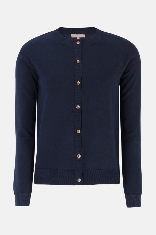 WESTE SRMARLA CARDIGAN KNIT TOTAL ECLIPSE