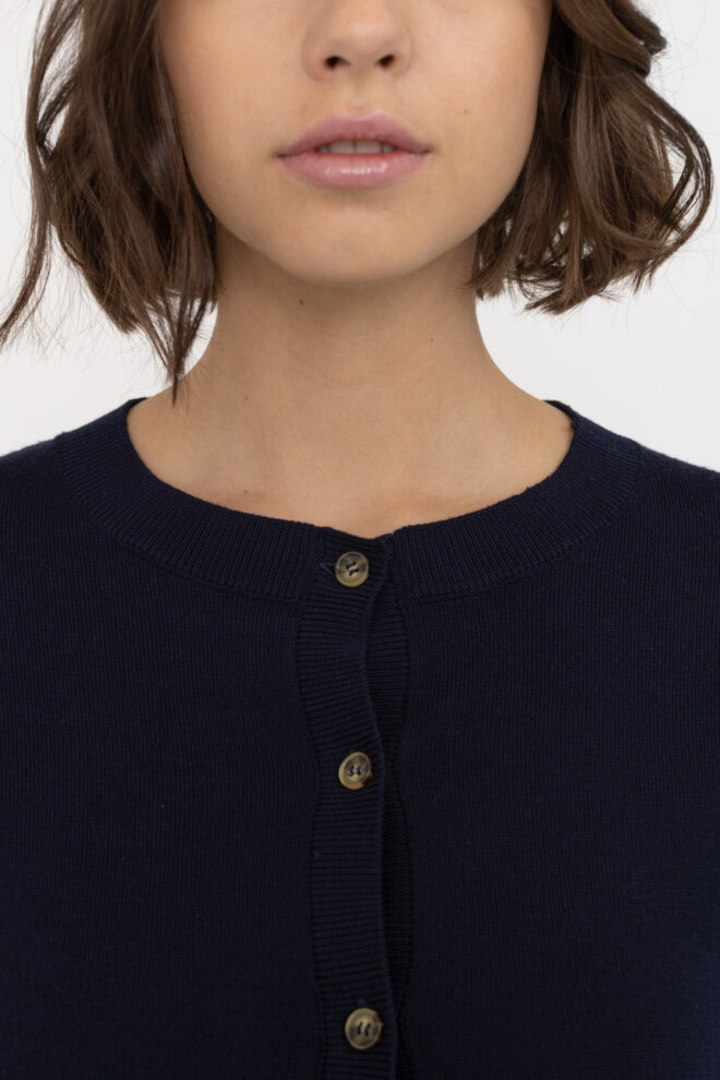 WESTE SRMARLA CARDIGAN KNIT TOTAL ECLIPSE