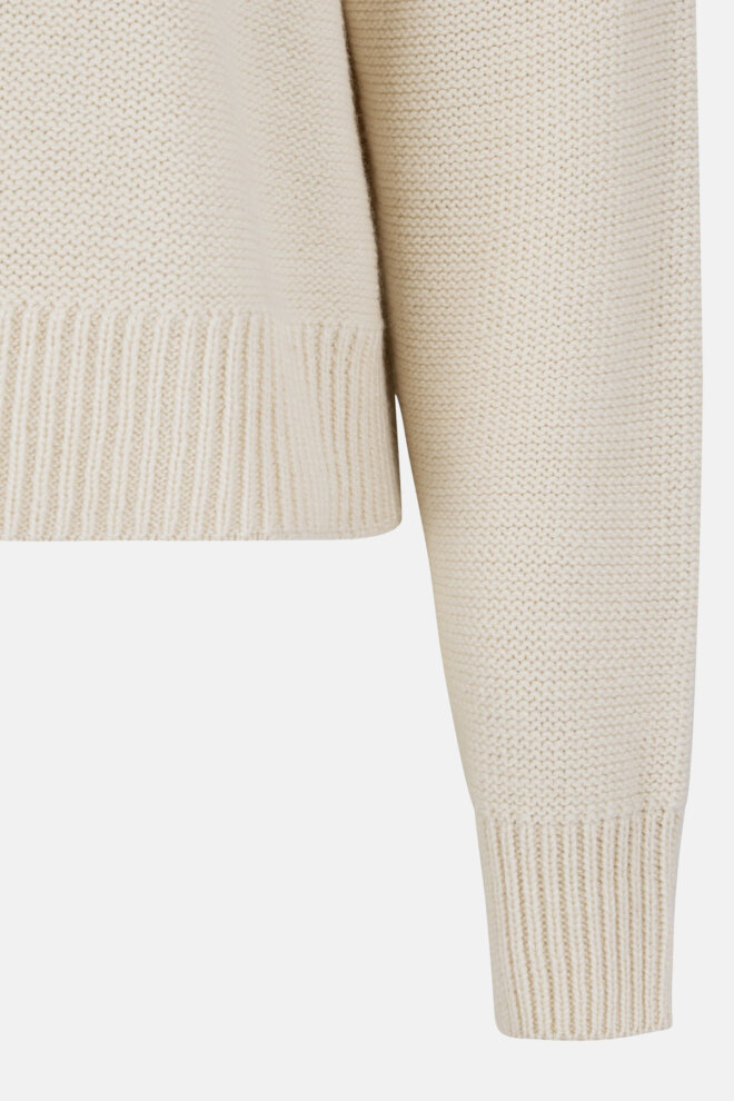 PULLOVER SRMARA BLOUSE KNIT WHITECAP GRAY