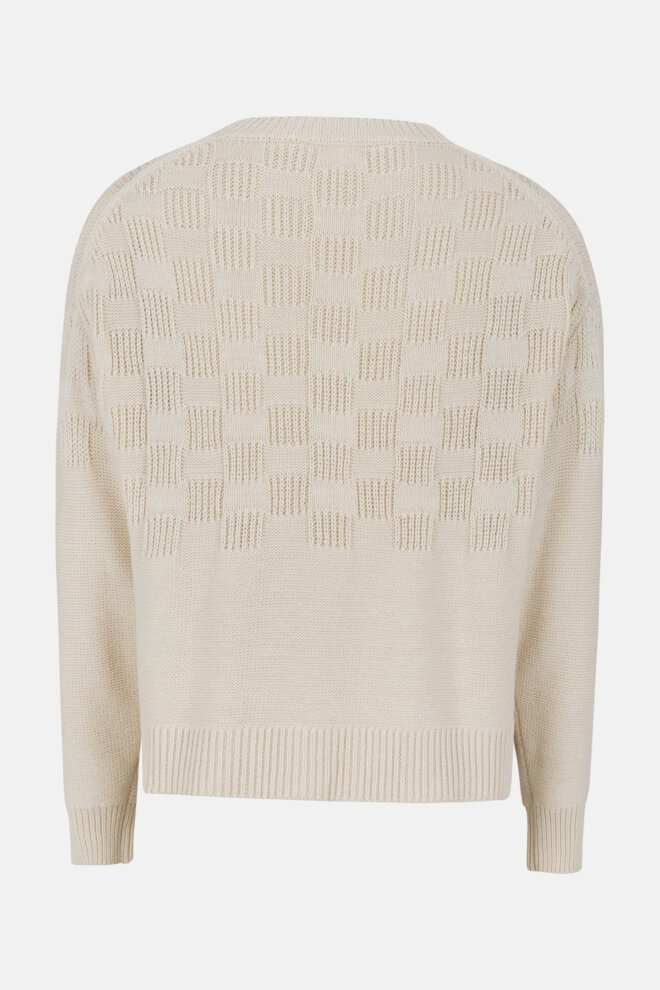 PULLOVER SRMARA BLOUSE KNIT WHITECAP GRAY