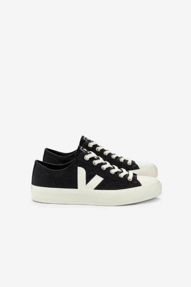 SNEAKER PL0101397A LOW CANVAS BLACK_PIER