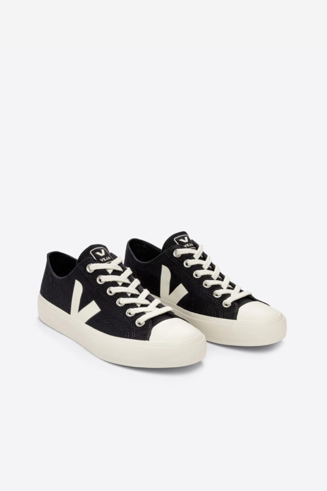 SNEAKER PL0101397A LOW CANVAS BLACK_PIER
