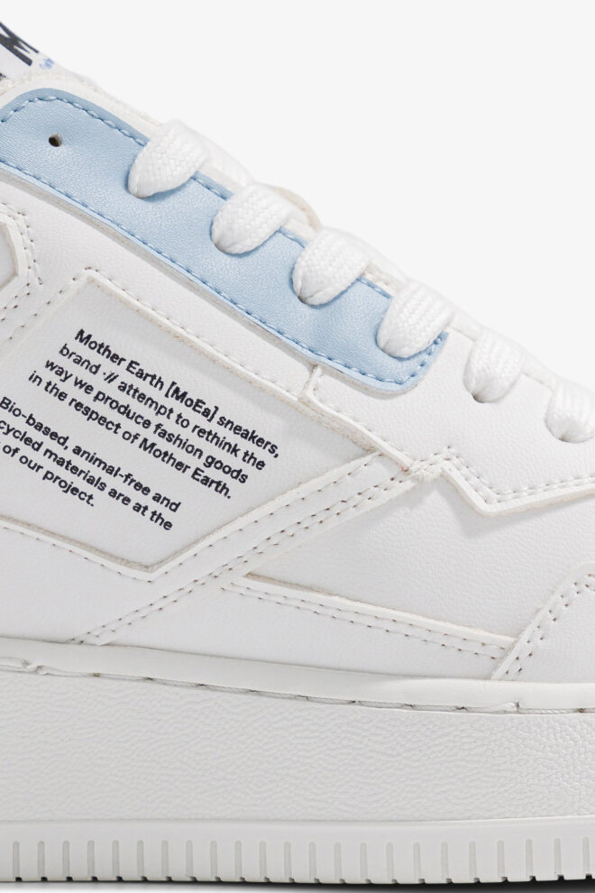 SNEAKER GEN1 PET BOTTLE WHITE&SKY BLUE