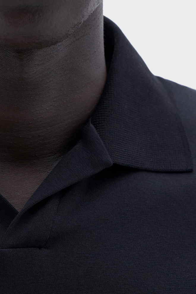 POLO 28909 STRETCH COTTON POLO 1433 BLAC