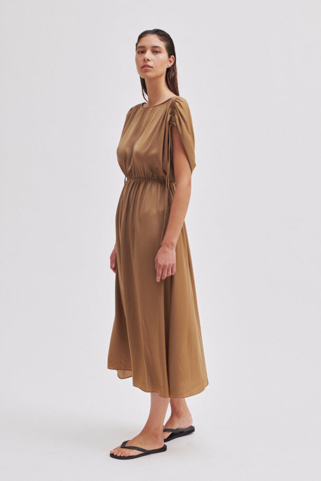 KLEID MINGAI DRESS ERMINE