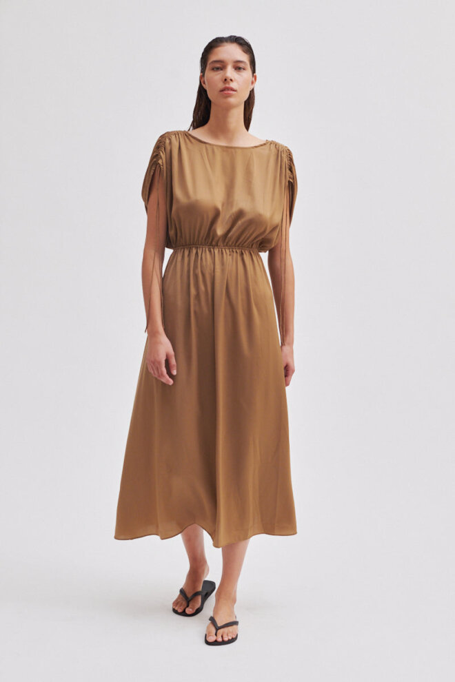 KLEID MINGAI DRESS ERMINE