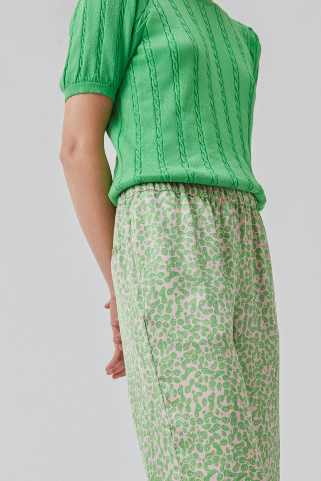 HOSE CLARKEMD PRINT PANTS CLASSIC GREEN