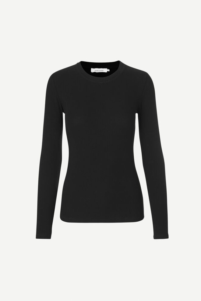 SHIRT ALEXA LS 7542 BLACK