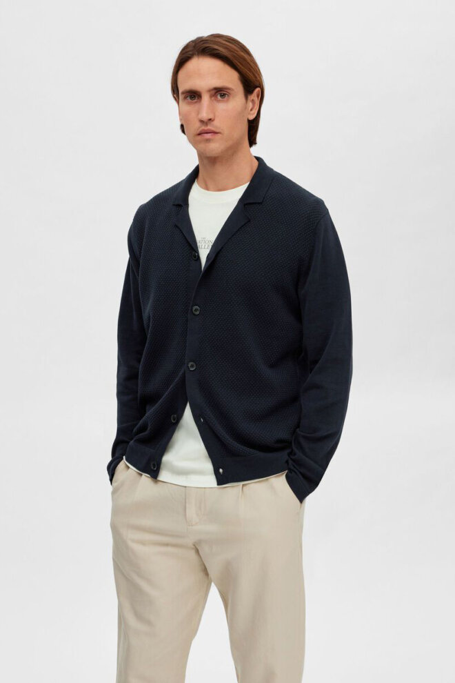 WESTE 16089371 SLHMATTIS LS KNIT SKY CAPT