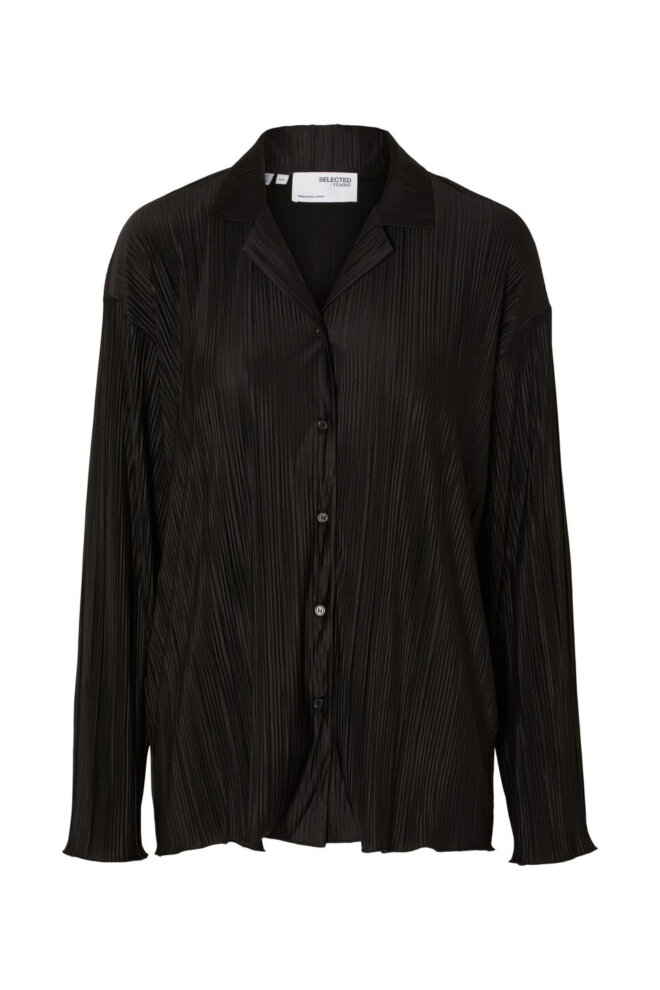 BLUSE 16090284 SLFELLIE LS BLACK