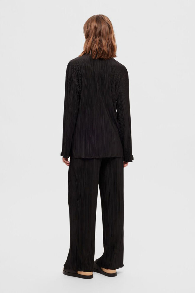 BLUSE 16090284 SLFELLIE LS BLACK