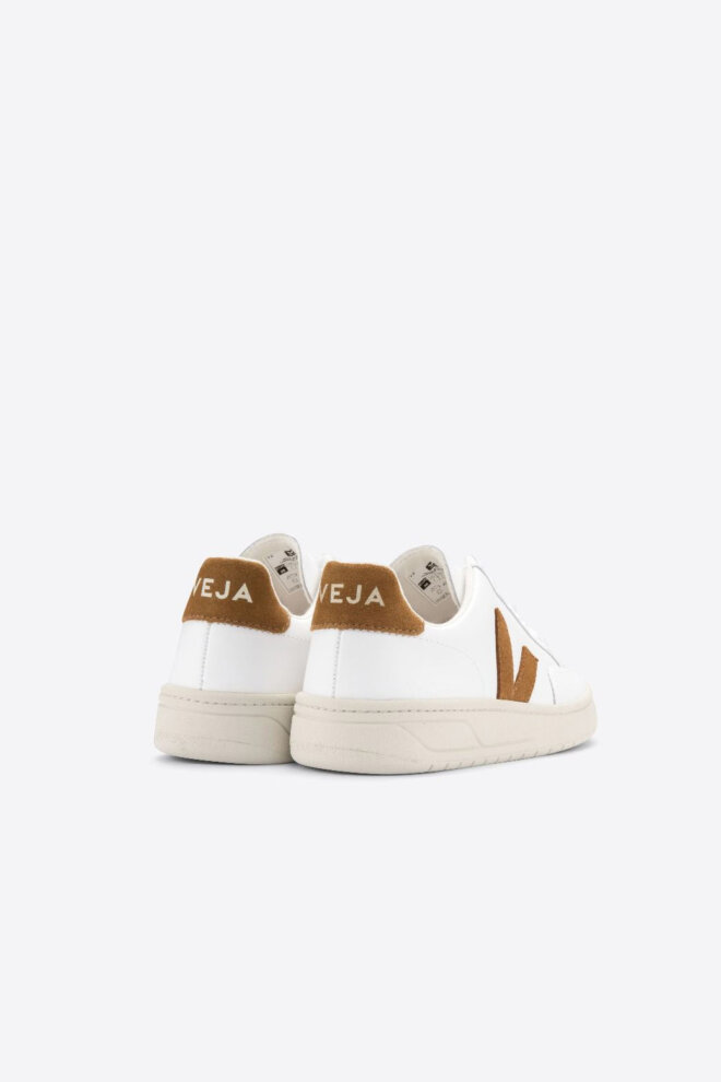 SNEAKER XD0202322A V-12 LEATHER WHITE CAMEL